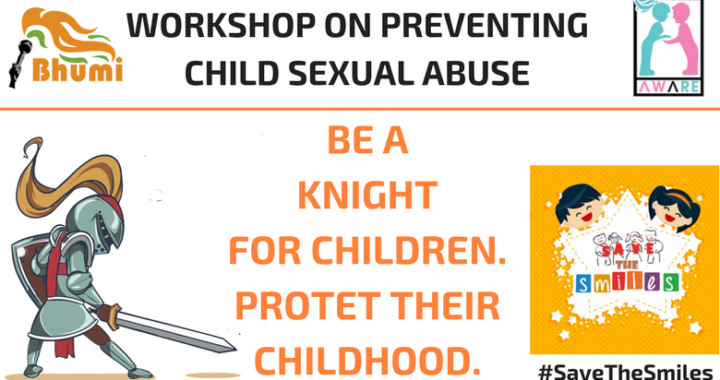 Workshop by AWARE on preventing child abuse